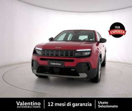 JEEP AVENGER 1.2 TURBO 100 CV ALTITUDE