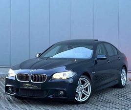 BMW SÉRIE 5 520 D AUTOMAAT- M PACK- NAV- CAM- OPENDAK- GARANTIE!