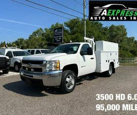 CHEVROLET SILVERADO 3500HD 2010 CHEVROLET SILVERADO 3500HD V8 6.0 LITER SERVICE UTILITY TRUCK