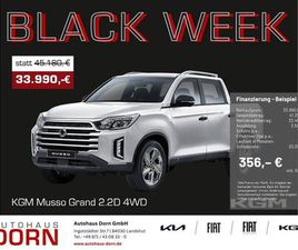 SSANGYONG MUSSO SSANGYONG MUSSO GRAND 2.2 QUARTZ 4WD