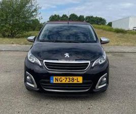 PEUGEOT 108 PEUGEOT 108 1.2 12V VTI 82PK 5DR 2015 ZWART — PEUGEOT — MARKTPLAATS