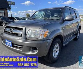 TOYOTA SEQUOIA 2005 TOYOTA SEQUOIA SR5 8 PASSENGER 4X4 IFORCE 4.7 V8 CLEAN RUNS GREAT