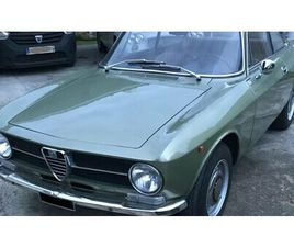 ALFA ROMEO GIULIA GT JUNIOR 1970 ALFA ROMEO GT JUNIOR VERT MANUEL, 5 VITESSES CONDUIT...