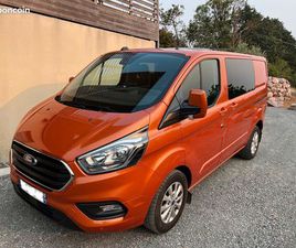 FORD TRANSIT CUSTOM - EDITION LIMITED ORANGE - 6 PLACES - 55000 KM