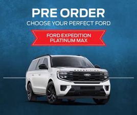 2026 FORD EXPEDITION MAX PLATINUM MAX - SUNROOF