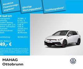 VOLKSWAGEN GOLF GTI CLUBSPORT GOLF VIII GTI CLUBSPORT 2.0 TSI IQ.LIGHT NAVI PANO PARKPILOT REARVIEW DSG