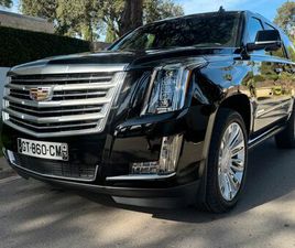 CADILLAC ESCALADE CADILLAC ESCALADE 2018 PLATINIUM SOCIETE 26000 KMS