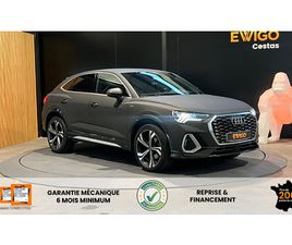 AUDI Q3 SPORTBACK 35 TFSI SPORTBACK 1.5 35 TFSI 150 S-LINE S-TRONIC BVA - COVERING NOIR MAT /D'ORIGINE ARGENT ROSE METALLISE