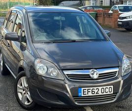 VAUXHALL ZAFIRA 1.6 16V EXCLUSIV EURO 5 5DR