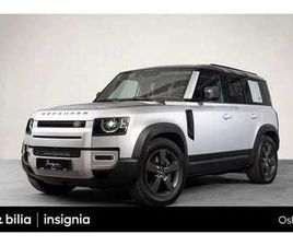 LAND ROVER DEFENDER 110 D240 AWD FIRST EDITION VELUTSYRT 2020 SØLV