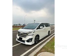 2016 TOYOTA VELLFIRE 2.5 G MPV LIMITED ATPM PAJAK HIDUP (TERMURAH)