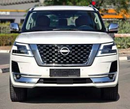 NISSAN PATROL NISSAN PATROL LE PLATINUM 5.6L 2022 GCC SINGLE OWNER WITH AGENCY SERVICE HISTORY IN MINT CONDITION