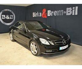 MERCEDES-BENZ E 350 CABRIOLET 7G-TRONIC PLUS 306HK