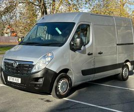 2018 VAUXHALL MOVANO 2.3 CDTI ECOFLEX H2 VAN 110PS [EURO 6] PANEL VAN DIESEL MANUAL