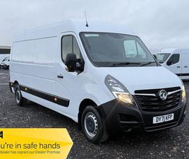 VAUXHALL MOVANO 2021 VAUXHALL MOVANO 2.3 TURBO D 135PS H2 VAN PANEL VAN DIESEL MANUAL