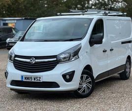 2019 VAUXHALL VIVARO 2900 1.6CDTI BITURBO 125PS SPORTIVE H1 VAN PANEL VAN DIESEL MANUAL