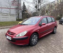 PEUGEOT 307 SW PEUGEOT 307 SW 2.0 BENZYNA 2002R 136KM HAK KLINA- BEZ RDZY ! POZNAŃ NARAMOWICE • OLX.PL