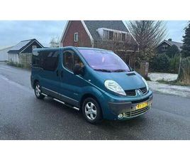 RENAULT TRAFIC - 2.5 DCI T29 L1H1 DUBBELE CABINE 316.000 NAP AIRCO BLAUW 2010
