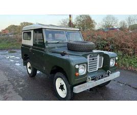 1973 LAND ROVER SERIES 3 VERT MANUEL, 4 VITESSES CONDUITE...