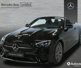 MERCEDES-BENZ CLASE E E E 350 CABRIO AVANTGARDE (EURO 6D)