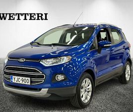 FORD ECOSPORT FORD ECOSPORT 1,0 ECOBOOST 125HV M5 TITANIUM 5-OVINEN - **JAKOHIHNA VAIHDETTU / VAKKARI / MOOTTORINLÄMMITIN JA SISÄPUHALLIN**