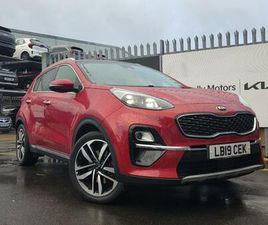 KIA SPORTAGE 2019 KIA SPORTAGE 1.6T GDI ISG 4 5DR ESTATE PETROL MANUAL