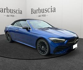 MERCEDES CLE CABRIOLET MERCEDES-BENZ CLE CABRIO 200 AMG LINE ADVANCED AUTO DEL 2025 USATA A PESCARA
