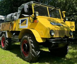 MERCEDES-BENZ UNIMOG 411.112 LANGER RADSTAND, H-ZULASSUNG