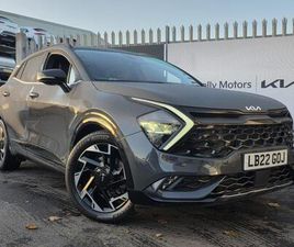 KIA SPORTAGE 2022 KIA SPORTAGE 1.6T GDI ISG GT-LINE 5DR ESTATE PETROL MANUAL