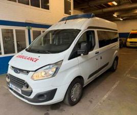 ② FORD TRANSIT CUSTOM 2015 ***AMBULANCE*** — CAMIONNETTES & UTILITAIRES — 2EMEMAIN