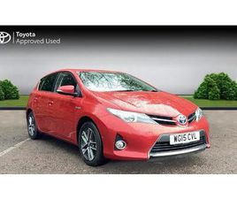 TOYOTA AURIS TOYOTA AURIS ICON PLUS HATCHBACK'S 1.8 VVT-H ICON PLUS CVT EURO 5 (START/STOP) 5DR