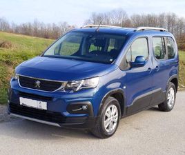 PEUGEOT RIFTER 1.5 HDI PUTNIČKI .NAVIGACIJA,LED.TEMPOMAT .ODLIČAN., 2018 GOD.