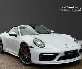 2019 (19) 3.0T 992 CARRERA 4S CONVERTIBLE 2DR PETROL PDK 4WD EURO 6 (START/STOP) (450 PS)