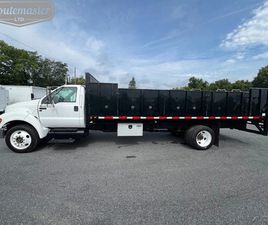 FORD F 650 2015 FORD F-650 2015 FORD F-650 22' STAKEBODY FLATBED TRUCK, 6.8L V10, LIFT GATE