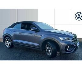 VOLKSWAGEN T-ROC - 1.5 TSI R-LINE 2DR DSG PETROL CABRIOLET