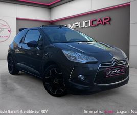 CITROEN DS3 THP 155 SPORT CHIC CABRIOLET CHAINE DE DISTRIB/GARANTIE 12MOIS