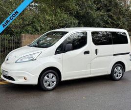 2015 15 NISSAN E-NV200 TEKNA 109BHP AUTO ELECTRIC 5 SEATER RAPID DISABLED WHEEL