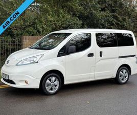 2015 15 NISSAN E-NV200 TEKNA 109BHP AUTO ELECTRIC 5 SEATER RAPID DISABLED WHEEL