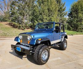 JEEP CJ6 1985 JEEP CJ 6” LIFT W/ SKYJACKER SUSPENSION, DUAL EXHAUST