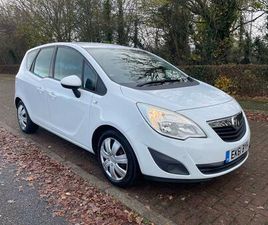 VAUXHALL MERIVA 1.4 16V EXCLUSIV EURO 5 5DR
