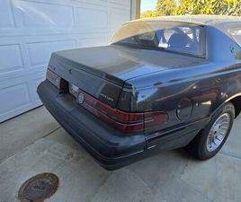 MERCURY COUGAR 1988 MERCURY COUGAR XR7 COUPE