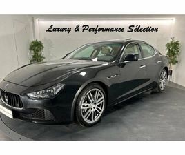 MASERATI GHIBLI 3.0 V6 DIESEL 275CH - 1ÈRE MAIN - FRANÇAISE - SUIVI - MAGNIFIQUE