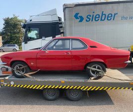 OPEL MANTA 1973 OPEL MANTA A 1.6