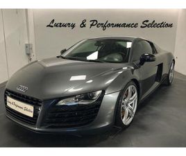 AUDI R8 QUATTRO 4.2 V8 FSI - BOITE MÉCANIQUE TRÈS RARE - 65000KM - CARBONE - COLLECTOR