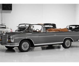MERCEDES CLASSE S CABRIOLET 1967 MERCEDES-BENZ S-CLASS CABRIOLET