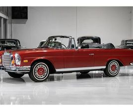 MERCEDES CLASSE S CABRIOLET 1971 MERCEDES-BENZ S-CLASS CABRIOLET