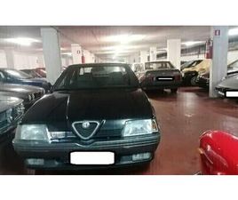 1989 ALFA ROMEO 164 NOIR MANUEL, 5 VITESSES CONDUITE À GA...