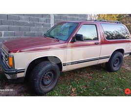 CHEVROLET BLAZER CHEVROLET BLAZER S-10