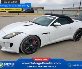 USED 2014 JAGUAR F-TYPE S DALLAS TX 76001
