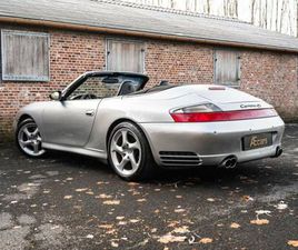 PORSCHE 911 996 CARRERA 4S CABRIOLET MANUAL BOSE TOP